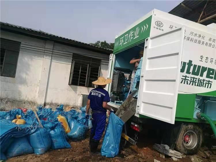 惠阳工业污泥压干处理